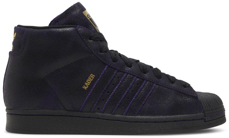 

Кроссовки adidas Kader Sylla x Pro Model ADV 'Black Dark Purple', черный