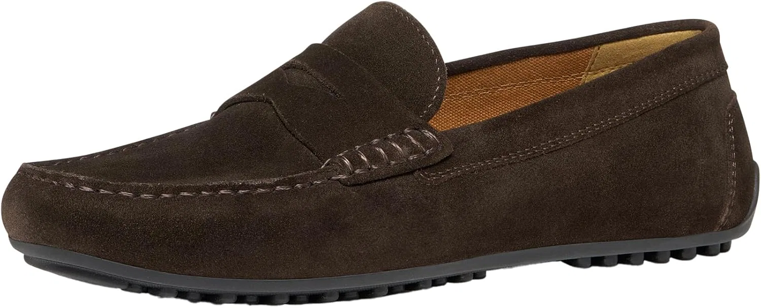 Мужские мокасины Geox U Istria BMoccasin, Dark Brown