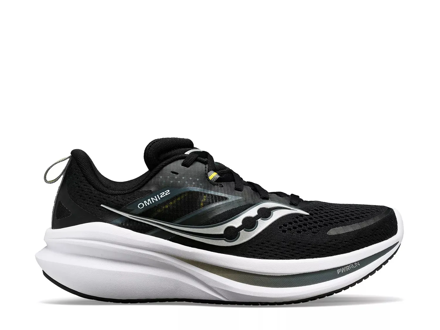

Кроссовки Saucony Omni 22 Running Shoe — мужские, черные/белые