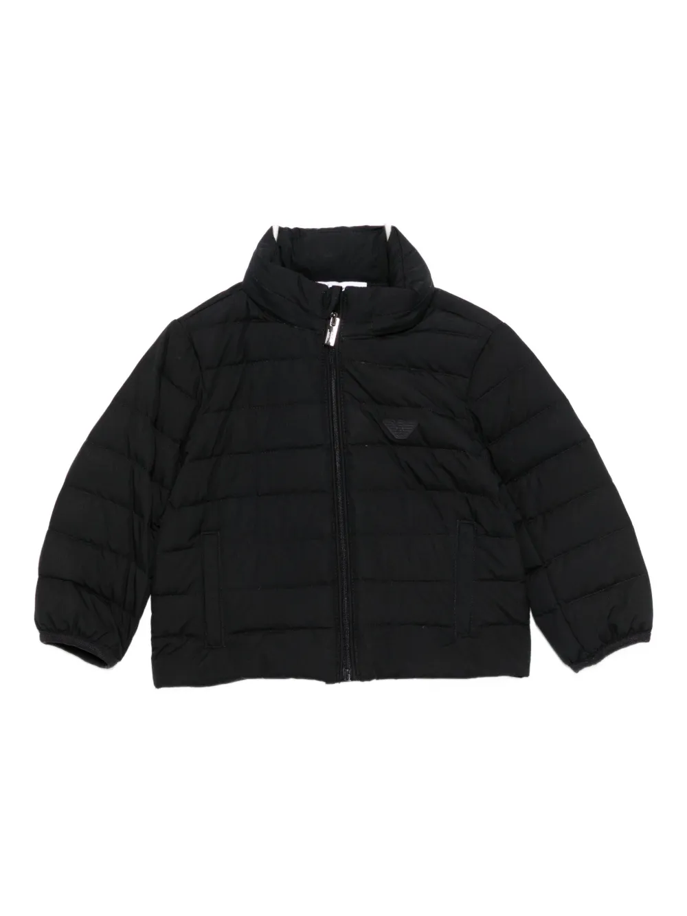 

Куртка с нашивкой-логотипом Emporio Armani Kids, черный