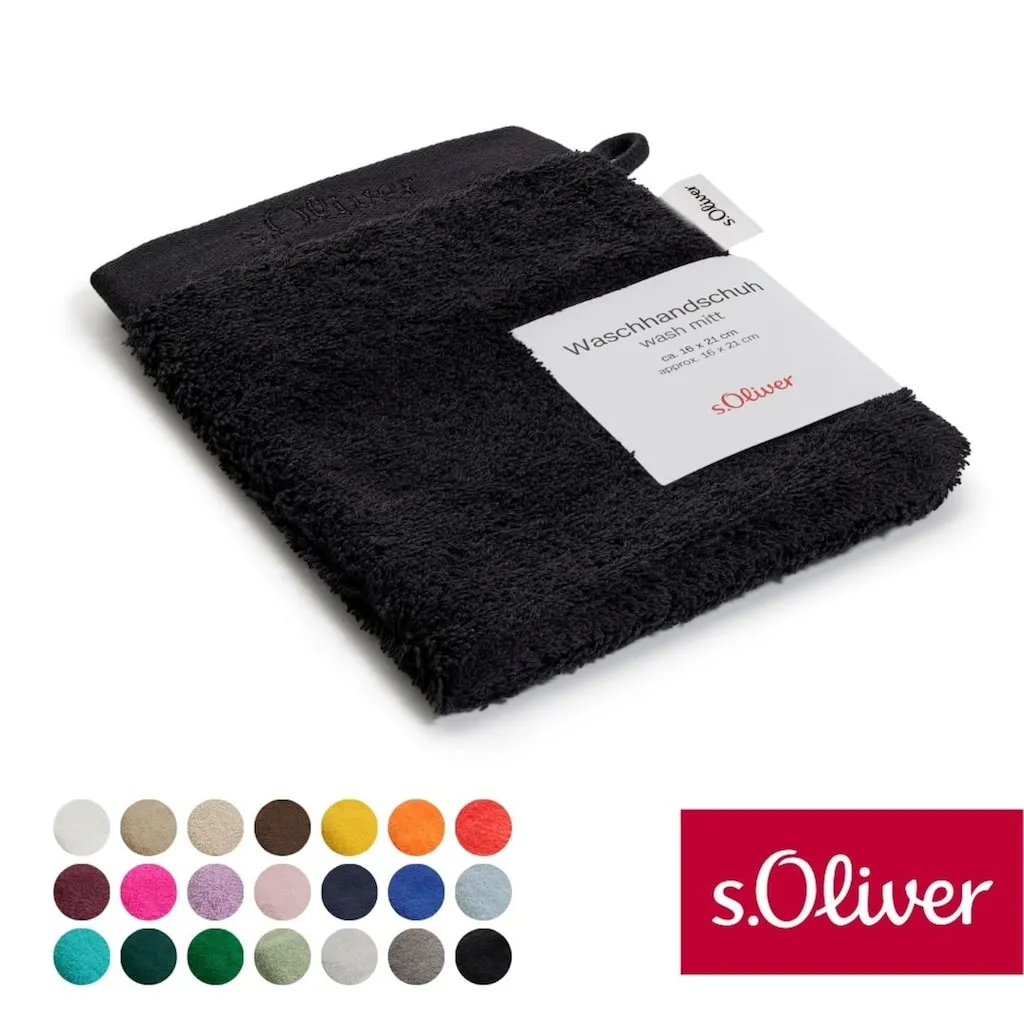 

Мочалка s.Oliver s.Oliver, премиум качество, 600 г/м², также доступна в наборе большой выбор цветов, также в виде полотенца для душа, полотенца для рук, гостевого полотенца S.Oliver, черный