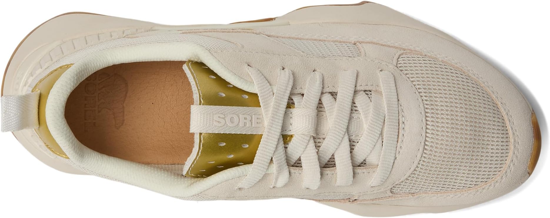 Кроссовки SOREL Women's Kinetic Impact II Wonder Lace, True Gold/Chalk — фото 2
