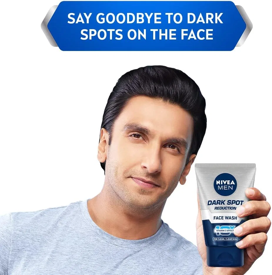 Гель для умывания Nivea — Men Dark Spot Reduction отбеливающий, 50 г — фото 2