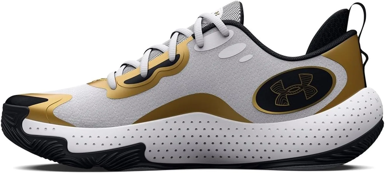 Кроссовки Under Armor Unisex UA Spawn 5 Court Performance Under Armour, белый — фото 3