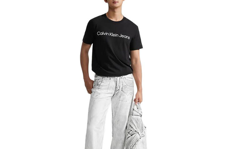 

Мужская футболка Calvin Klein, цвет BEH - CK Black