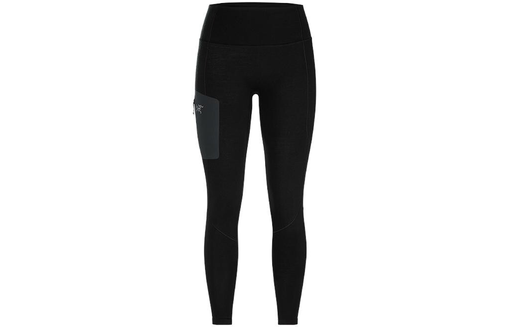 

Arcteryx Женские трикотажные спортивные штаны, цвет Black