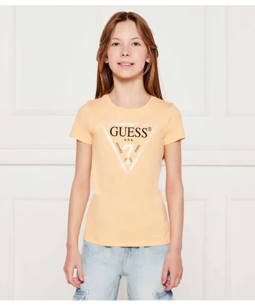 

Футболка Regular fit Guess, оранжевый