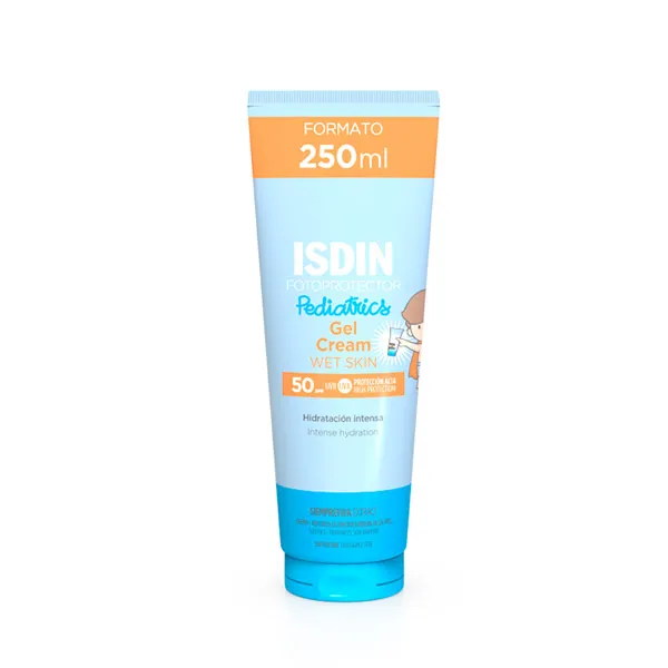 

Детский солнцезащитный крем для лица и тела Pediatrics Gel Cream Spf 50 Isdin, 250 ml