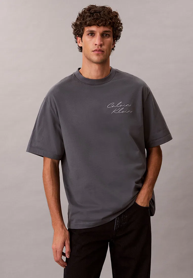 Футболка, свободный крой, Calvin Klein Jeans
