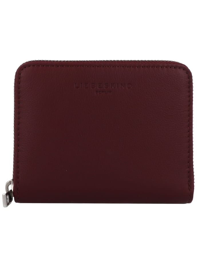 

Кожаный кошелек Hera с RFID-защитой, 12,5 см, гранатового цвета LIEBESKIND BERLIN