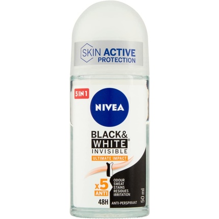 

Дезодорант Nivea Black&White Ultimate Protection в шариковом исполнении, 50 мл, Beiersdorf