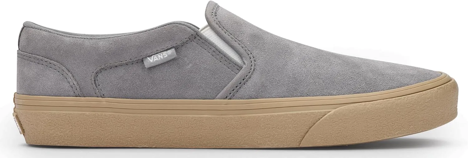 Мужские слипоны Vans Asher, серый