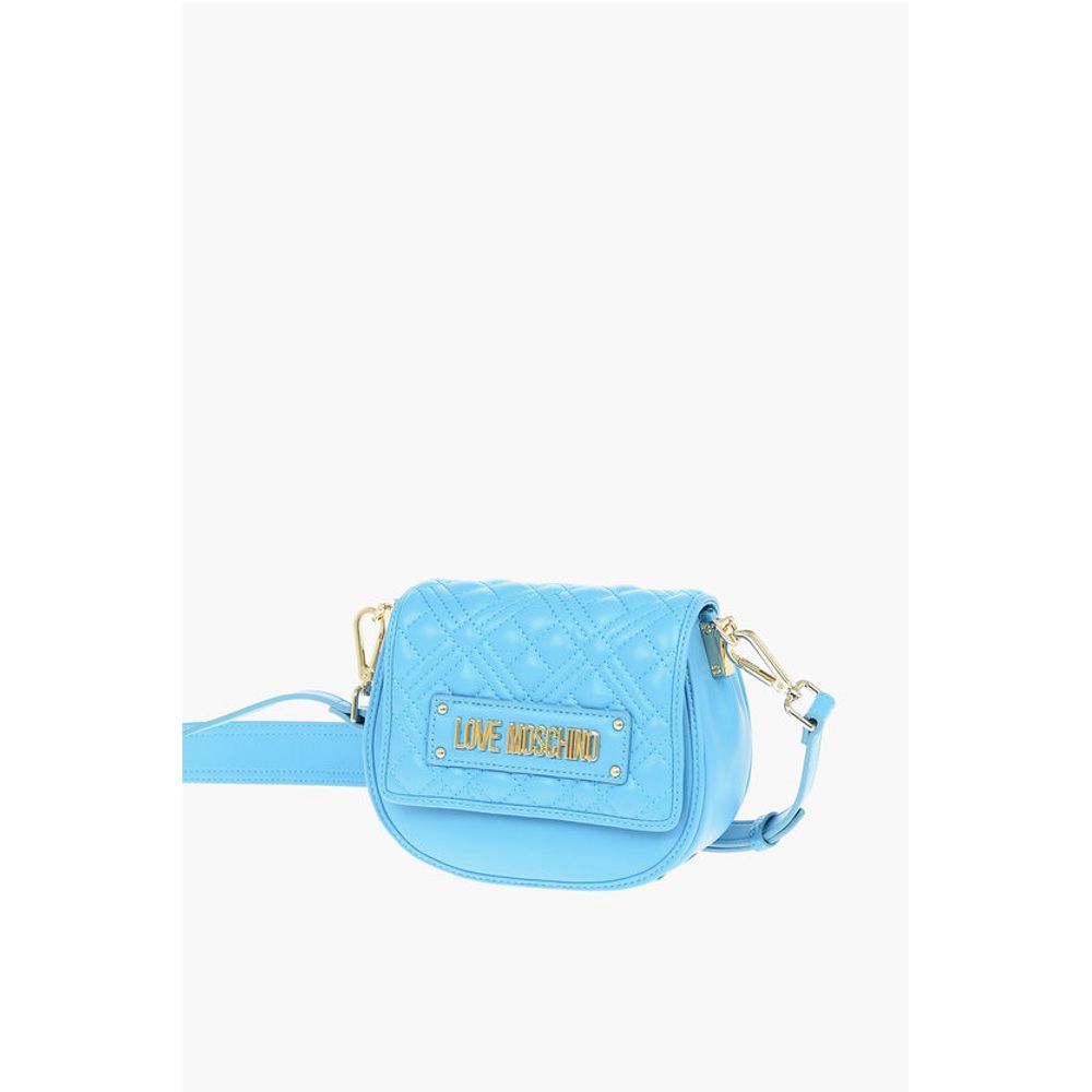 

Сумка через плечо LOVE из искусственной кожи со стегаными деталями Moschino, Blue
