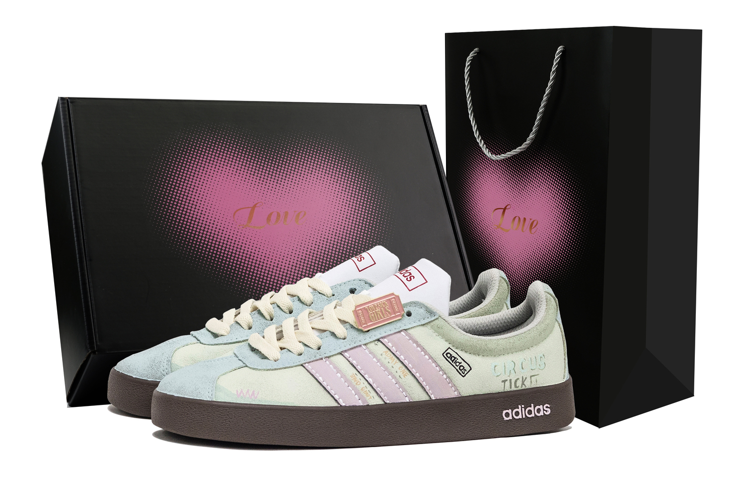 

Adidas Neo ВЛ Корт Лайфстайл скейтборд обувь унисекс лоу-топ зеленый/синий/розовый - желто-зеленый, цвет Yellow Green