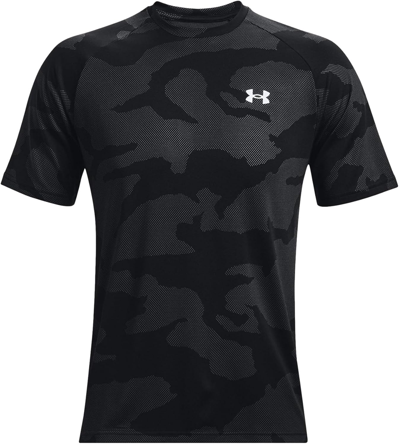 

Мужская футболка с коротким рукавом Under Armour Tech 2.0 5c, Jacquard Black/White