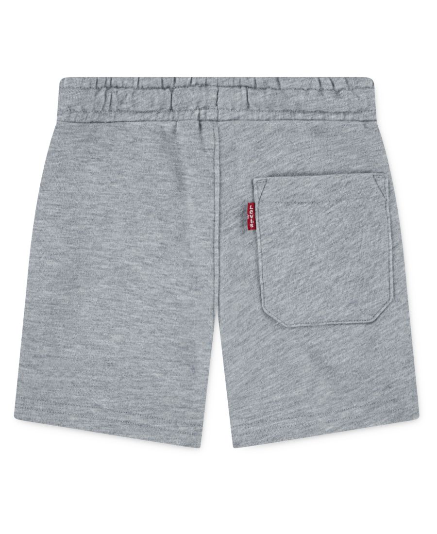 Детские шорты с монограммой, размеры 2T-7X Levi's, Gray Heather — фото 2