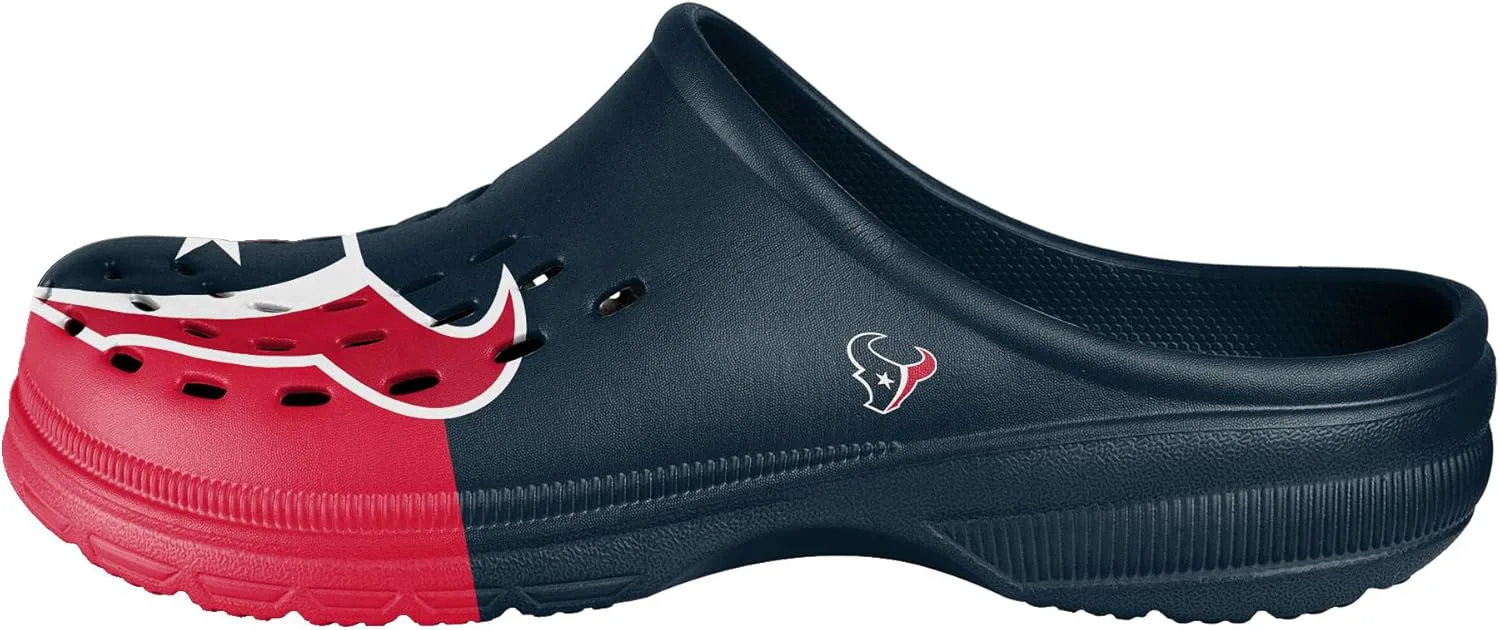 

Мужские сабо FOCO NFL с крупным логотипом команды, удобные водонепроницаемые слипоны