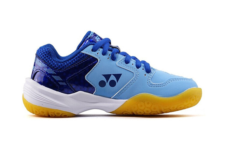 Кроссовки детские Power Cushion Kids Low-top светло-голубые Yonex — фото 2