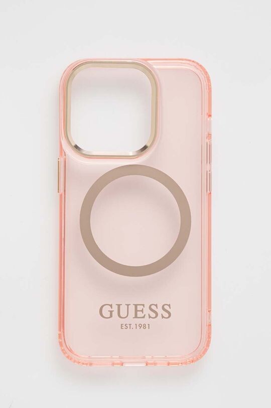 

Чехол для iPhone 14 Pro 6,1" Guess, розовый