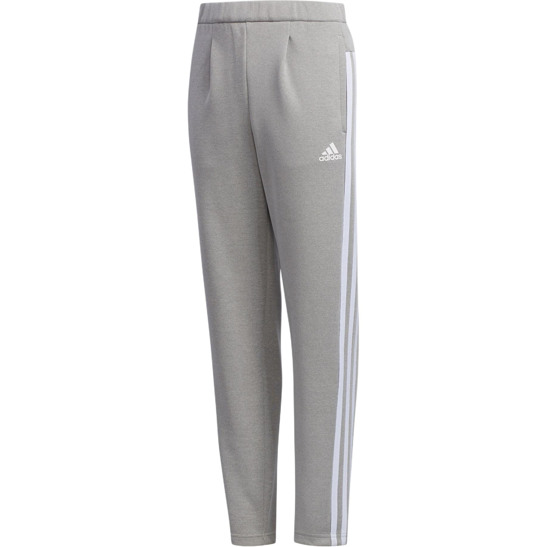 Футболка подростковая вязаная средняя серый меланж Adidas — фото 2