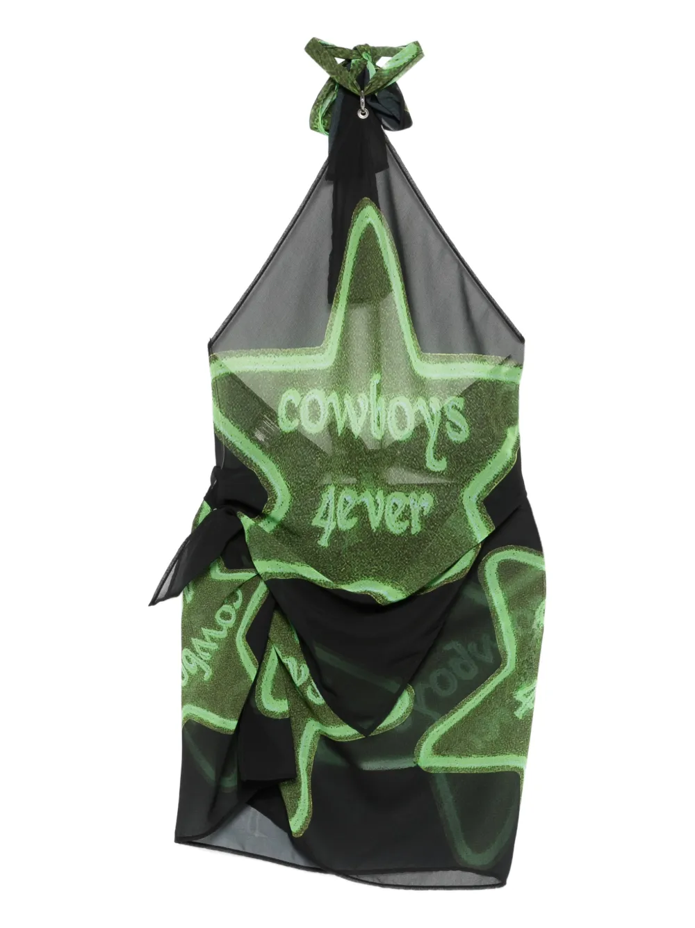 

Набор с юбкой и звездочным принтом 4ever Cowboys Of Habit, черный