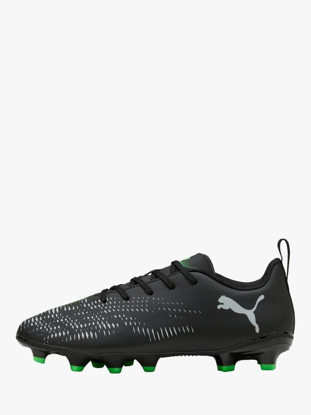Детские спортивные кроссовки Future 8 Play PUMA, Black/Green — фото 4