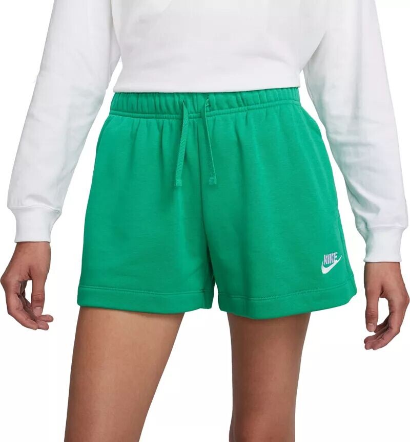 

Женские флисовые шорты Nike Sportswear Club со средней посадкой