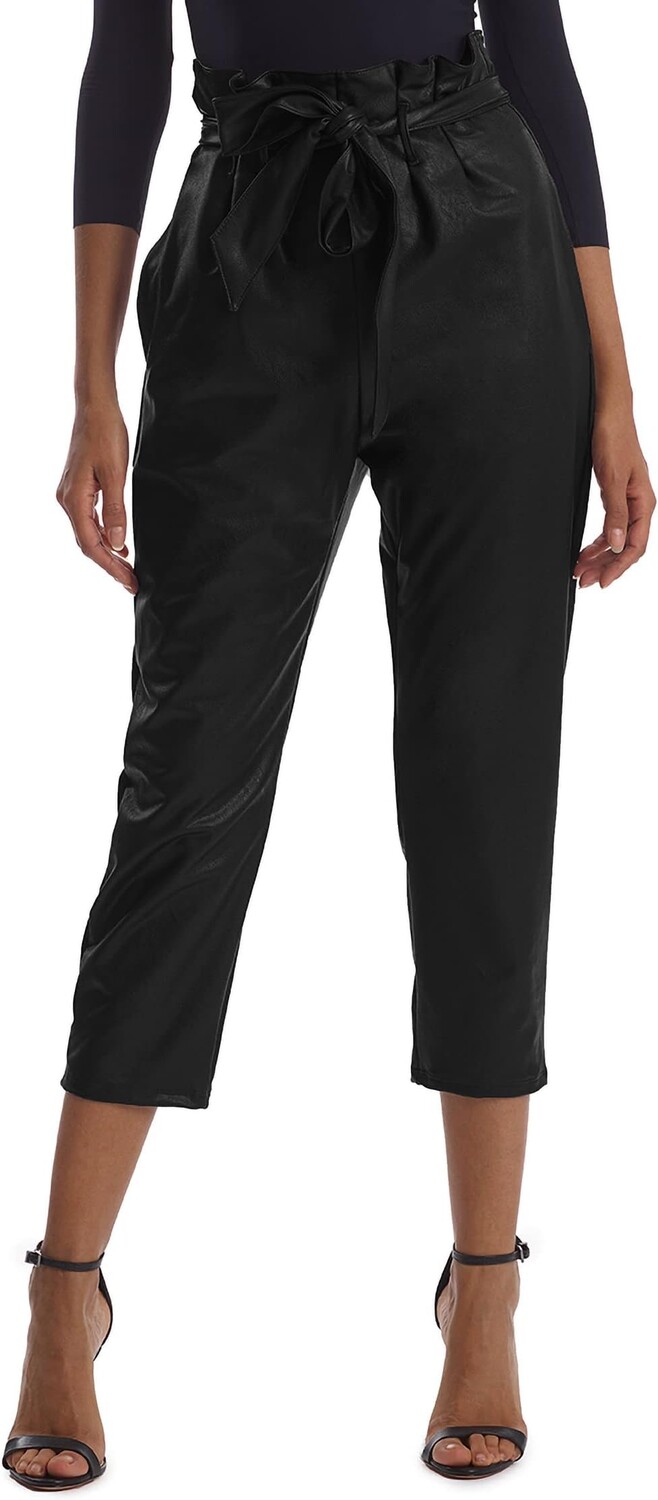 

Брюки Commando Faux Leather Paperbag Pants SLG451, черный