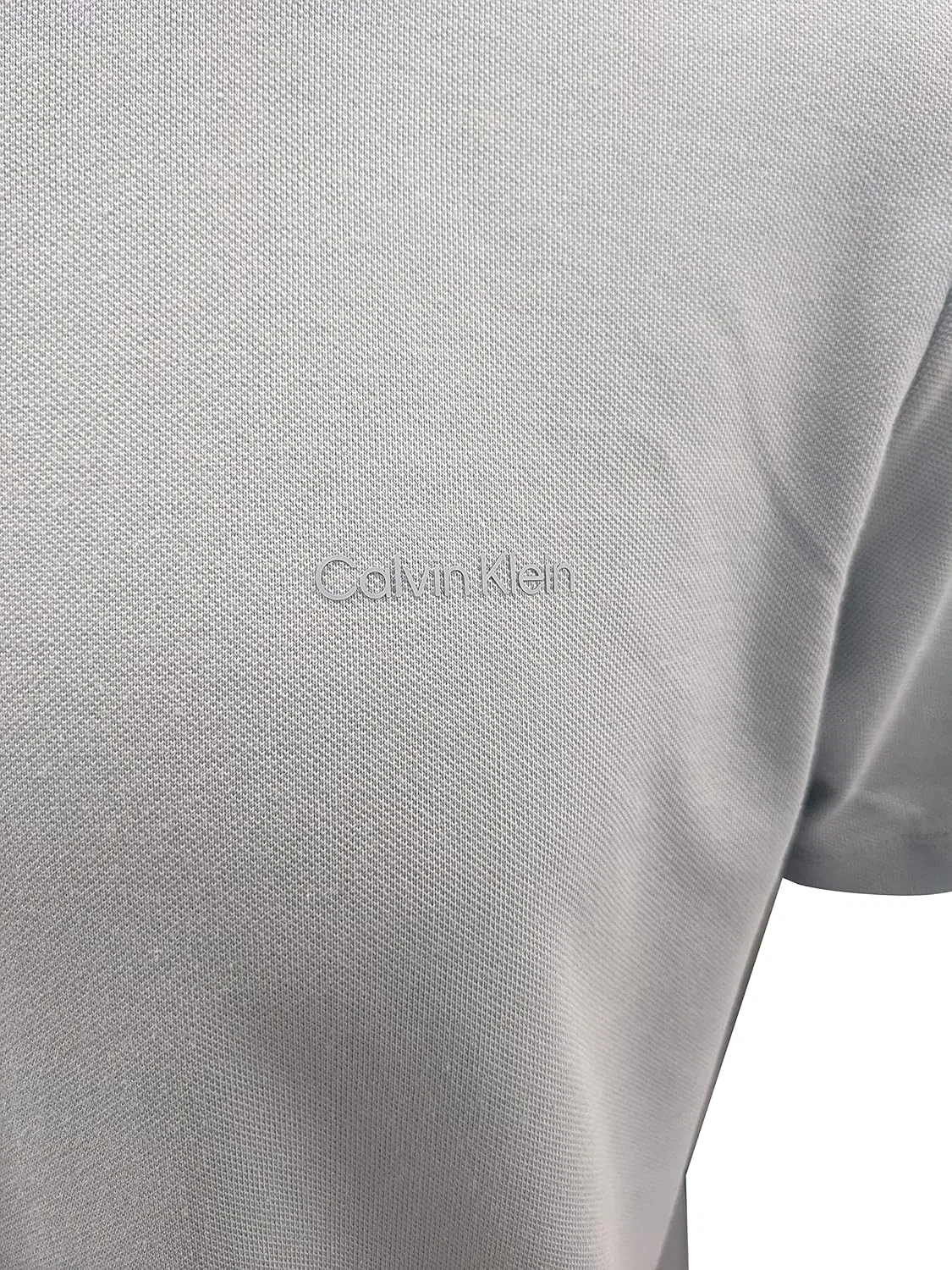 Футболка поло Calvin Klein, Light Blue — фото 3