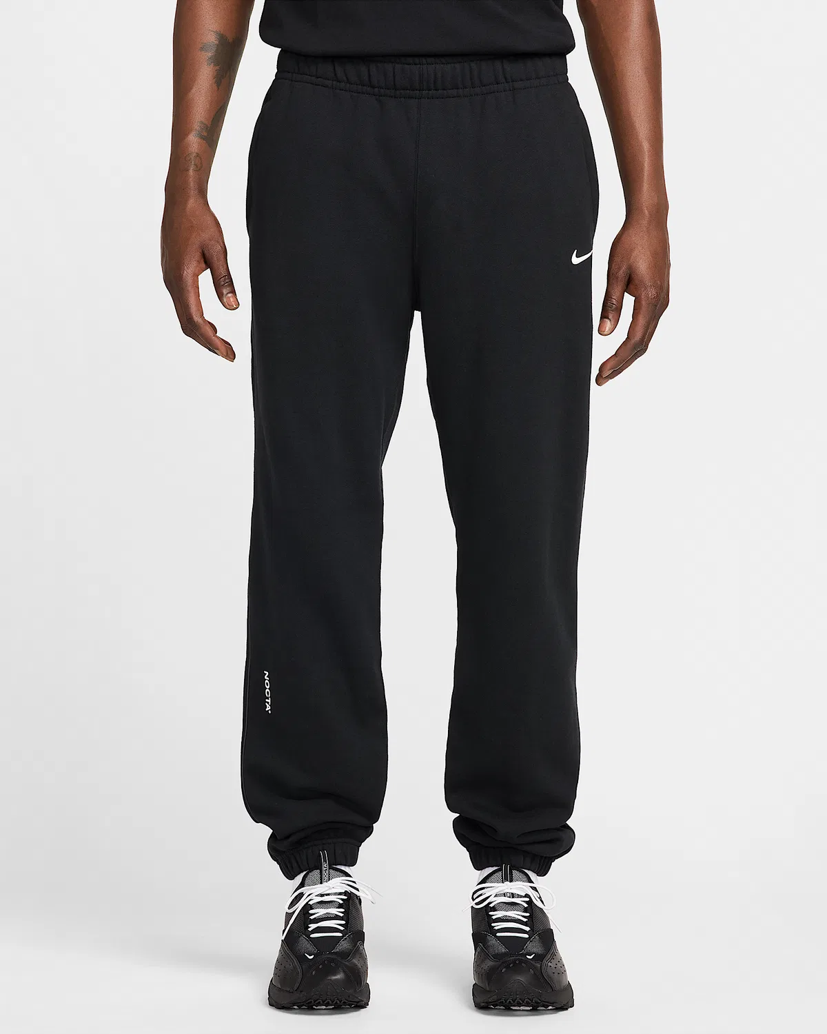 NOCTA Fleece CS Sweatpants NOCTA, Black/White — фото 2
