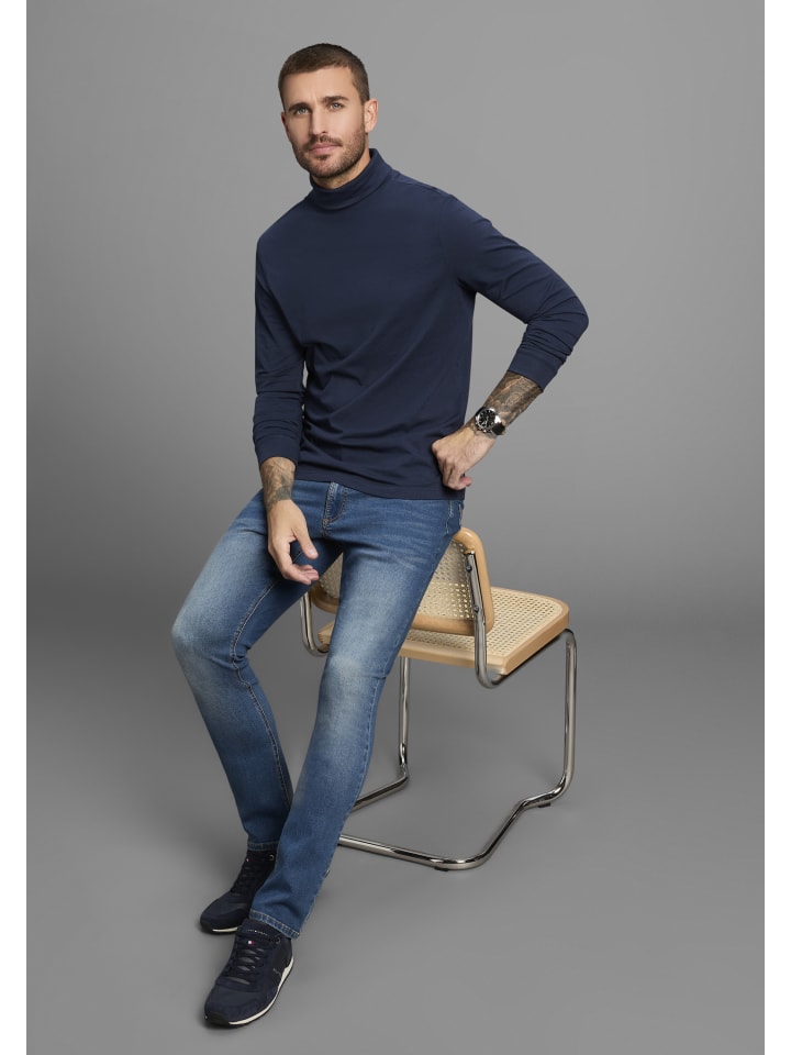 

Bruno Banani Водолазка темно-синего цвета