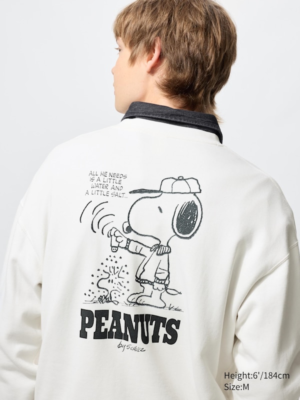 

Свитшот UT с графикой Peanuts Uniqlo, 01 off white, Белый, Свитшот UT с графикой Peanuts Uniqlo, 01 off white