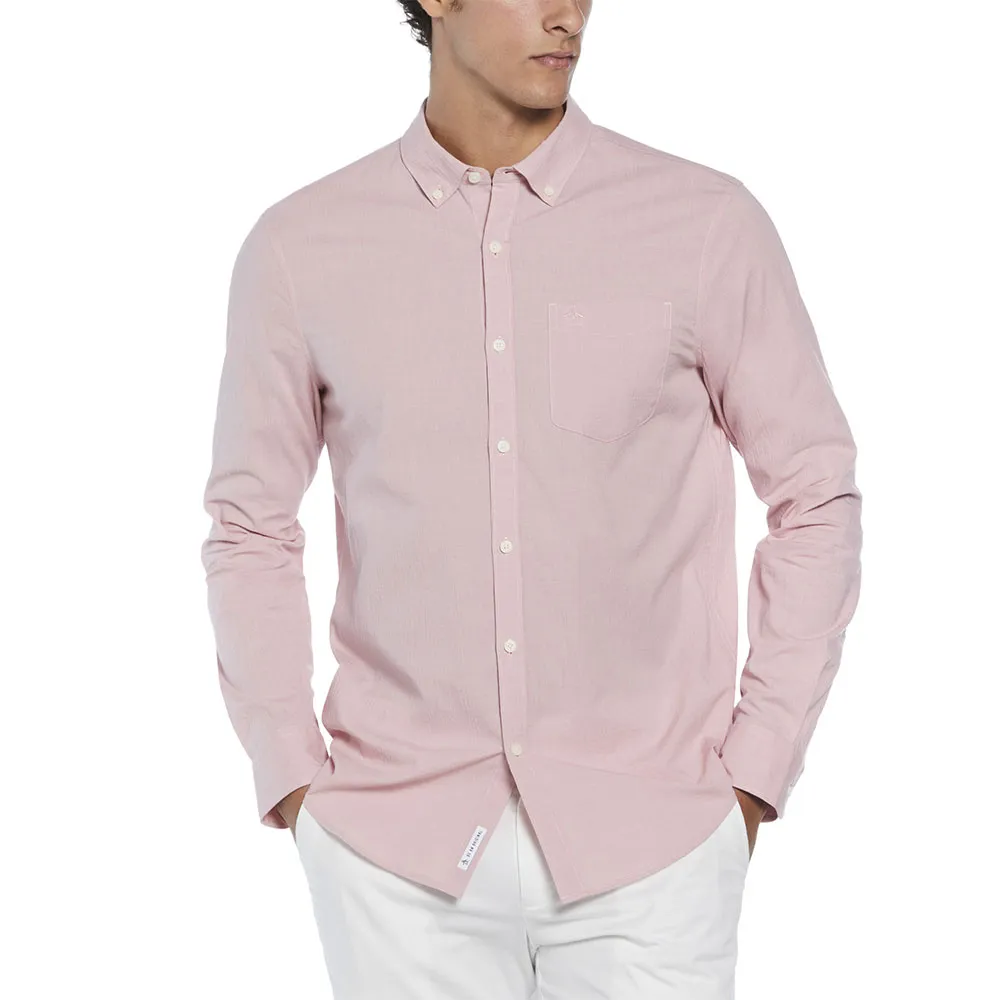 

Рубашка Original Penguin Solid Non Solid Crinkle, розовый
