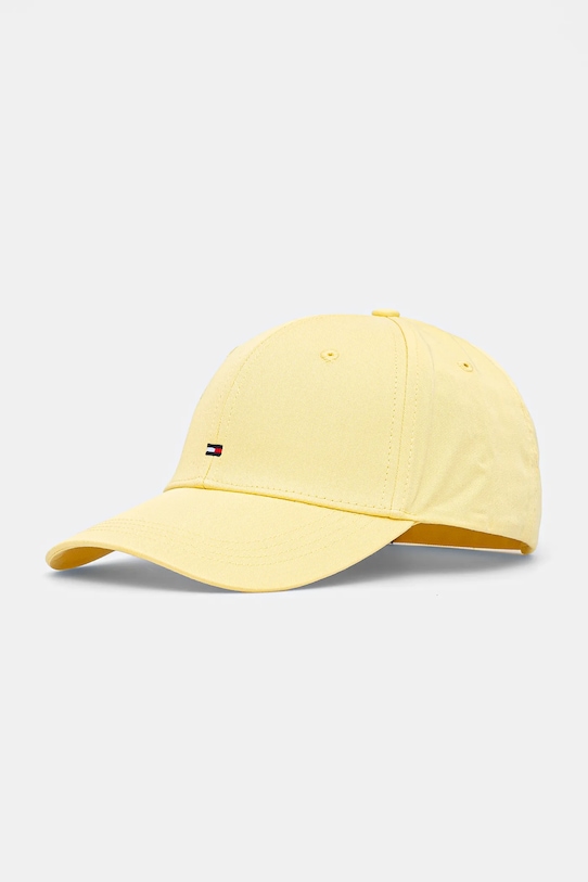 

Хлопковая кепка с козырьком Tommy Hilfiger, желтый