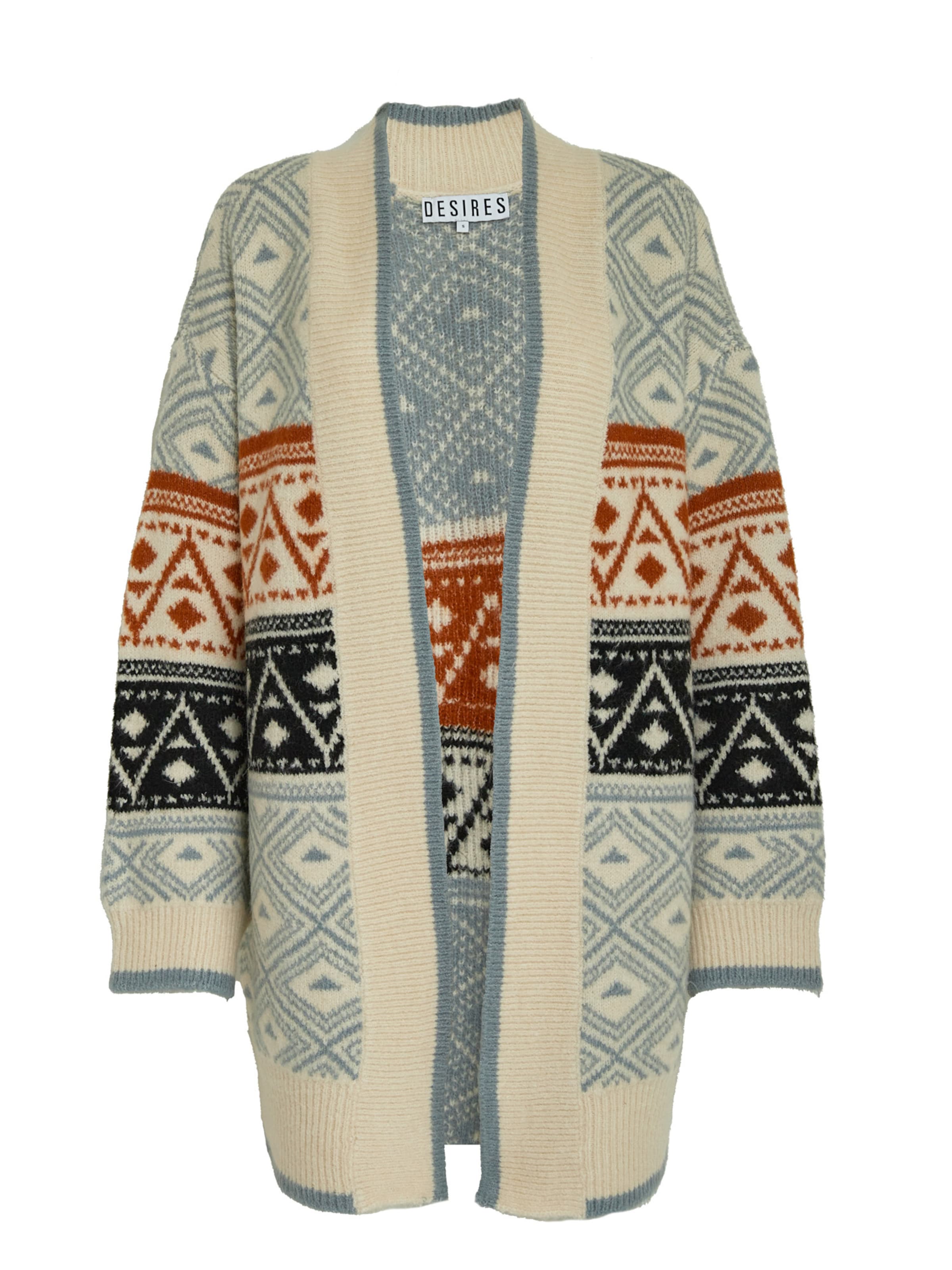 

Peppercorn Вязаный кардиган 'Fija' в сером цвете