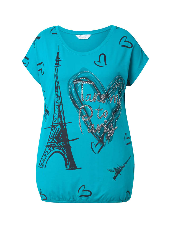 

Футболка MIAMODA, цвет jade