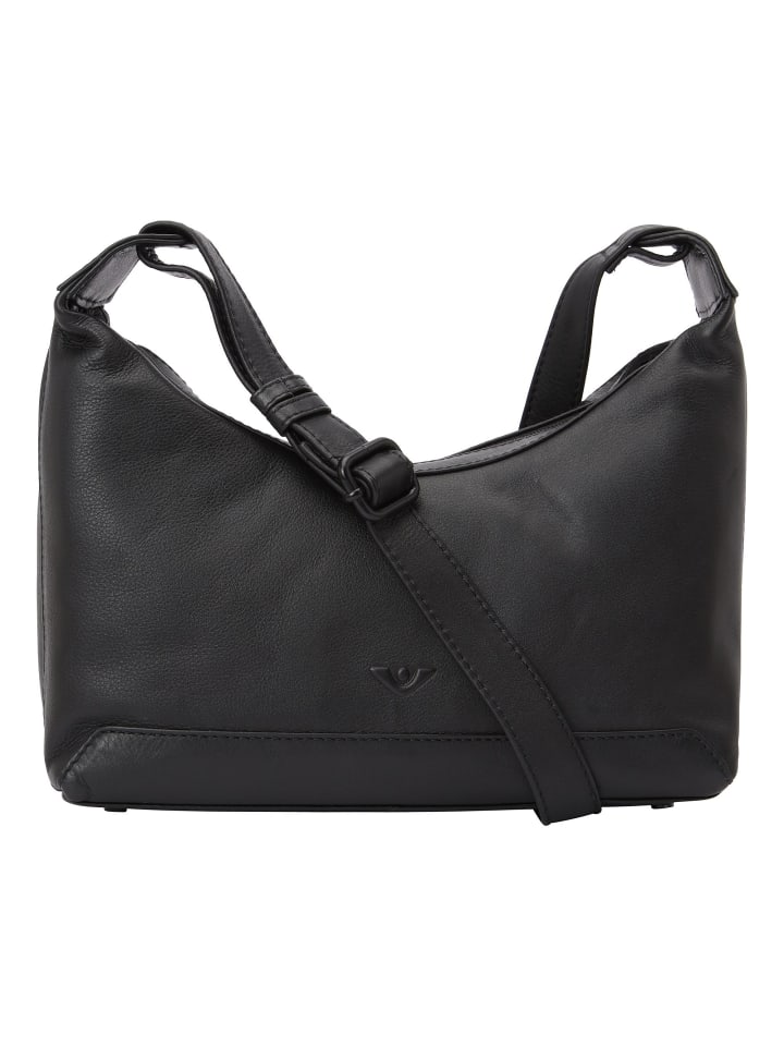 

VLD VOi Leather Design Кожаная сумка через плечо 4 Season, 27 см, черная