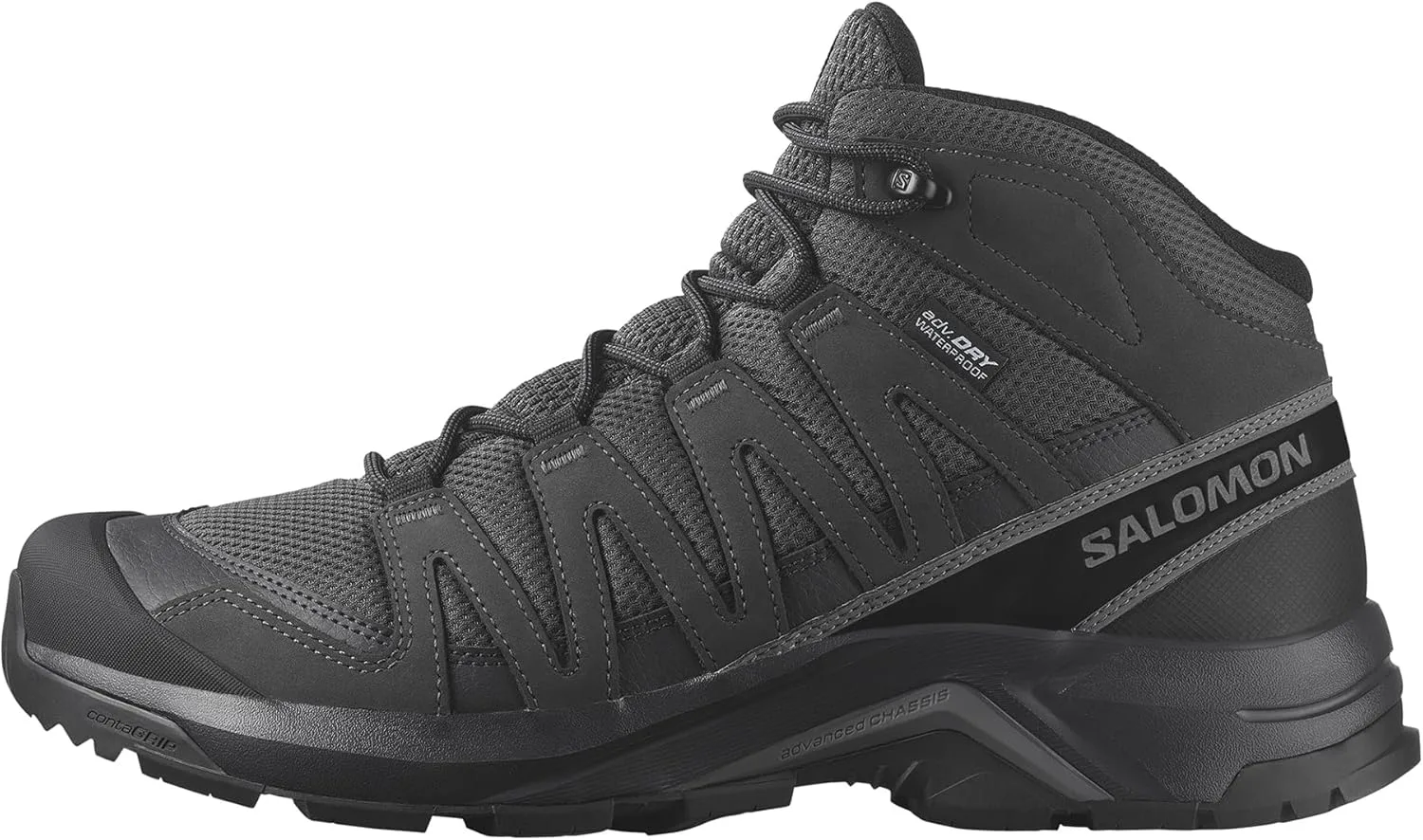 Мужские походные ботинки Salomon X-Adventure Recon Mid с Gore-Tex, водонепроницаемые и устойчивые для сложных троп и походов в любую погоду