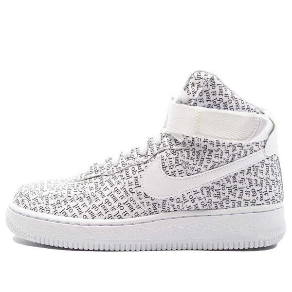 

Кроссовки air force 1 high lx Nike, белый