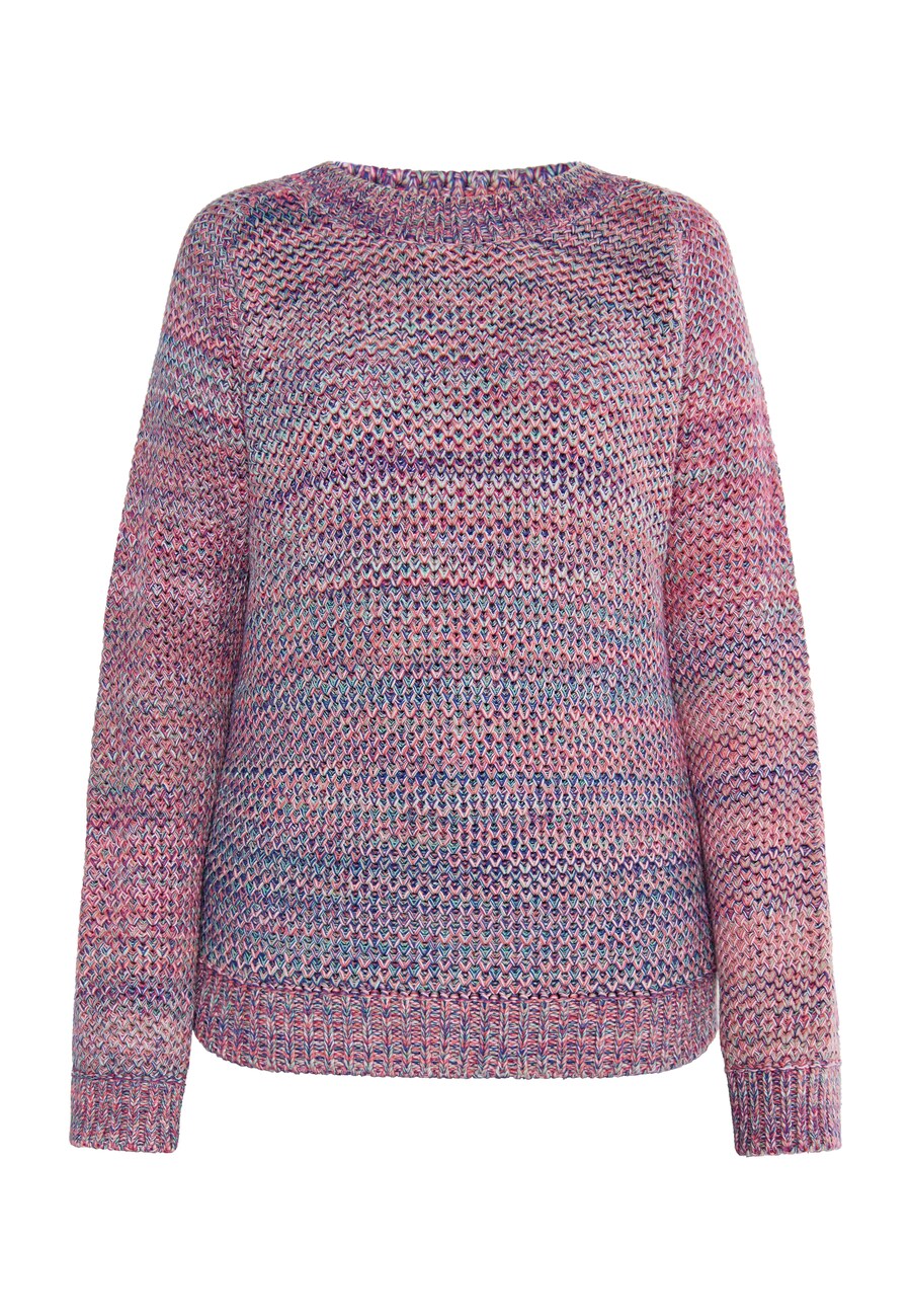 

Тонкий вязаный свитер IZIA Sweater Hoona, цвет mottled pink