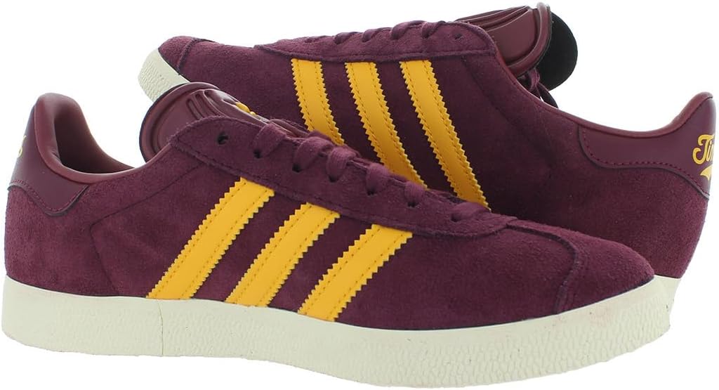 Мужские кроссовки Adidas Gazelle Adv, коричневый/бордовый/алый — фото 3