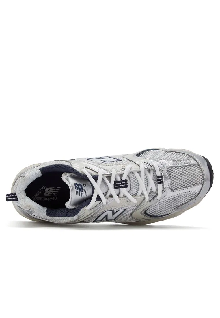 Кроссовки, серебристые, New Balance 530 — фото 4