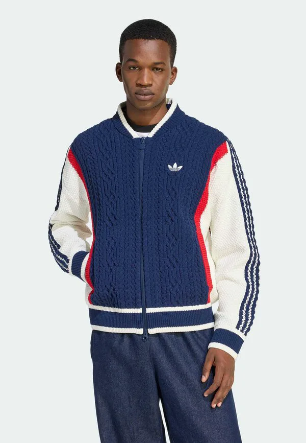 Кардиган icons Adidas Originals, Night Indigo Off White Better Scarlet