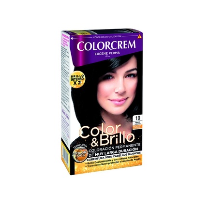 

Краска для волос Colorcrem 10 Intense Black Eugene Perma