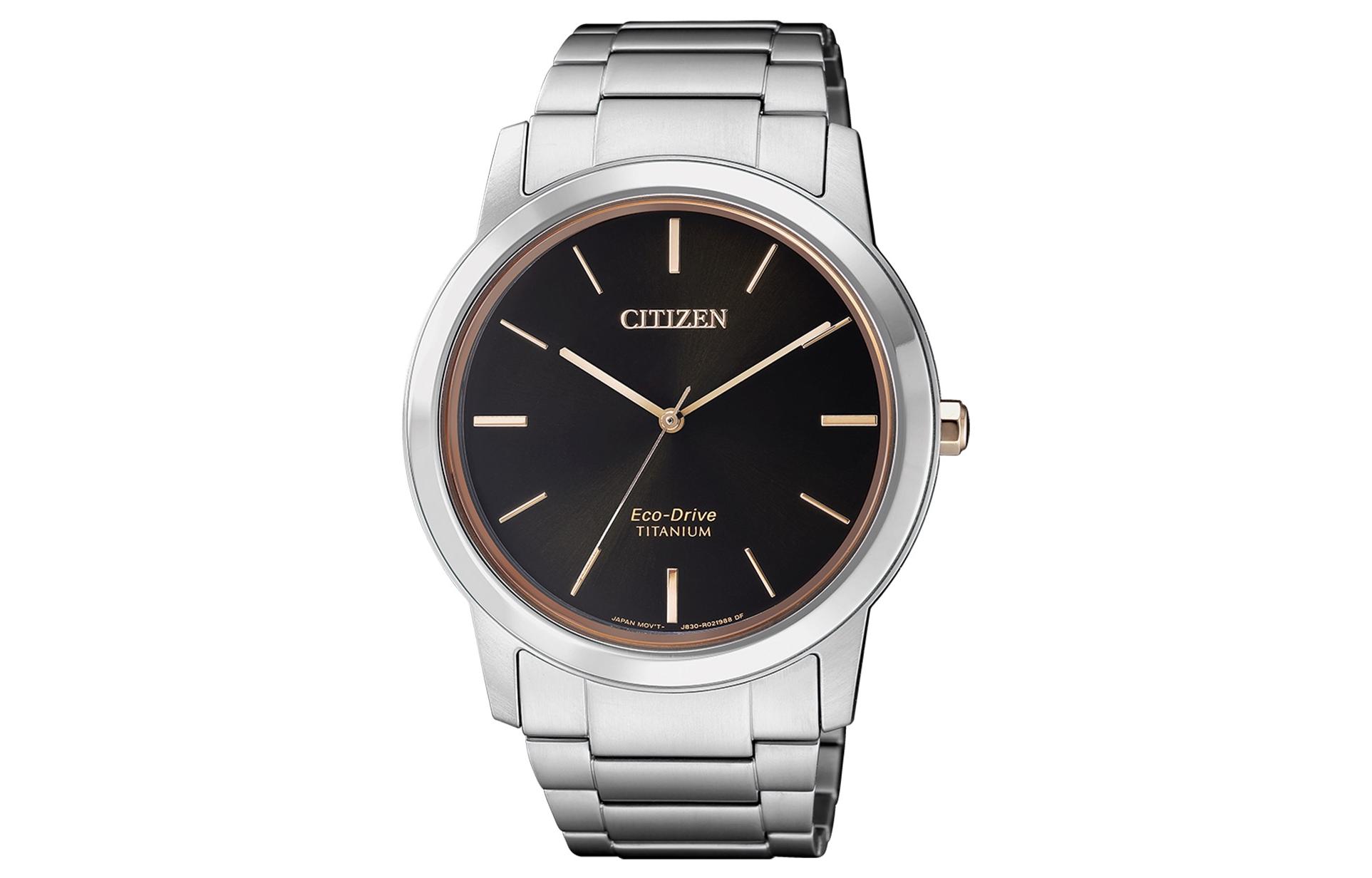 

CITIZEN Часы Solar Quartz Movement Super Titanium Strap Watch 41.3mm Men's Watch Black Dial AW2024 81E, Black Dial