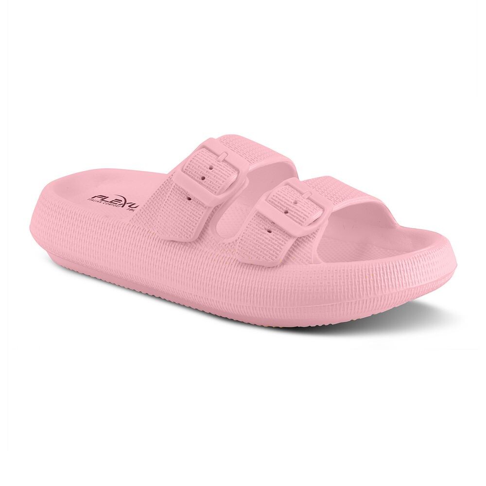 Женские шлепанцы Flexus by Spring Step Bubbles, цвет Light Pink