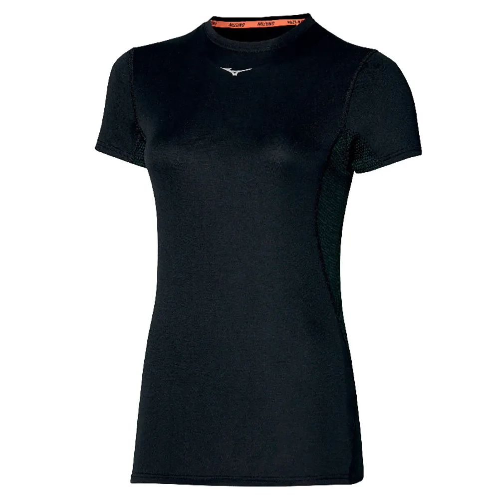 

Базовый слой Mizuno Mid Weight-L short sleeve, черный