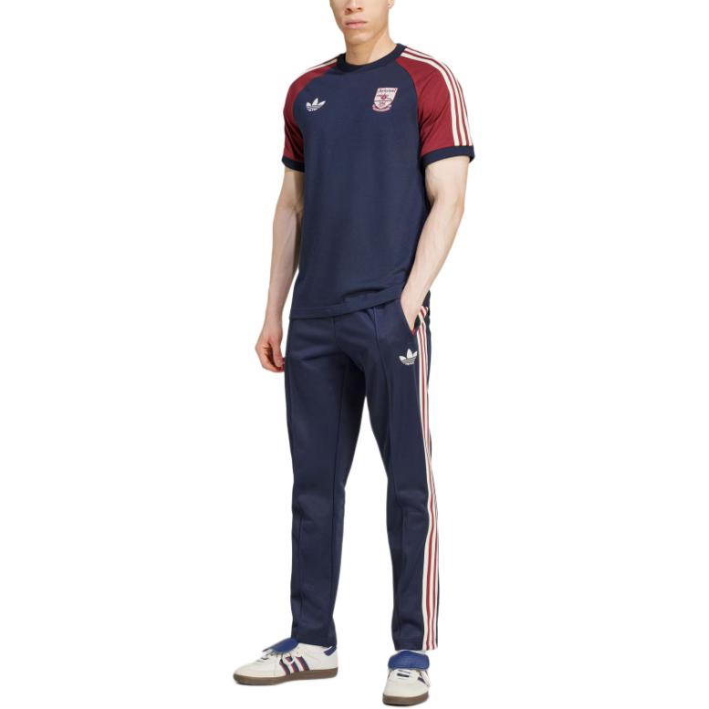 AdiClub Arsenal Adicolor Classics 3 Stripes Tee Adidas Originals, Legend Ink — фото 4
