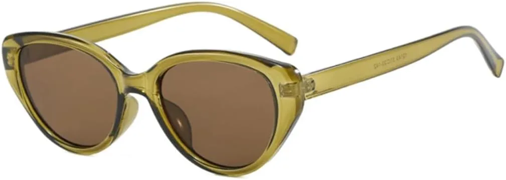 

Модные солнцезащитные очки «кошачий глаз» для женщин, ретро-градиентные, с защитой от УФ-излучения UV400, для мужчин, трендовые, цвет «зеленый чай» UUPTTPL, Green Tea