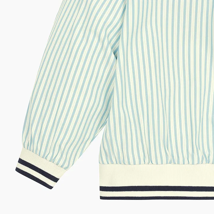 Детский свитшот School Clover светло-голубой от Benetton Kids — фото 4